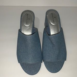 BANDOLINO SPARS BLUE FABRIC WOMEN SIZE 6M